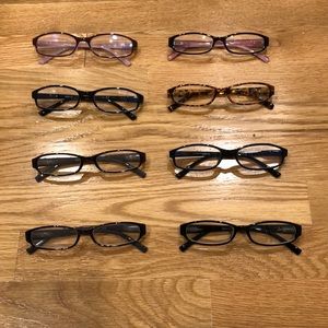 14 pair of 1.75 blue light reading glasses